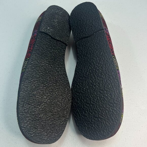 Rampage Super Boho Slip On Multicolored Flats Size 7.5M NIB Bohemian Purple Red - Picture 8 of 10